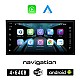 Android 4GB NISSAN JUKE (2014-2019) Apple Carplay Android Auto GPS οθόνη αυτοκινήτου 7'' ιντσών (WI-FI Youtube Playstore USB ραδιόφωνο Bluetooth ΟΕΜ εργοστασιακού τύπου 4x60 Watt Mirrorlink)