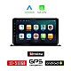 KIROSIWA Android Media Station 9" ιντσών 12GB + 512GB για το ταμπλό του αυτοκινήτου με Ελληνικό GPS πλοηγό και WI-FI Bluetooth USB Youtube (οθόνη αφής radio ηχοσύστημα MP3 4x60W Video OEM Android Auto Apple Carplay FM βάση tablet universal φορτηγό)